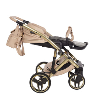 Junama beige — pram & pushchair set, made in Europe | Butterflies Baby UK