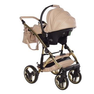 Junama beige — pram & pushchair set, made in Europe | Butterflies Baby UK