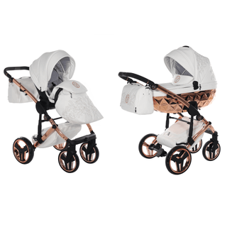 Junama gold — pram & pushchair set, made in Europe | Butterflies Baby UK