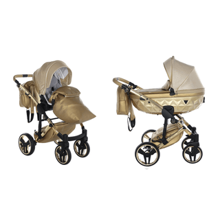 Junama gold — pram & pushchair set, made in Europe | Butterflies Baby UK