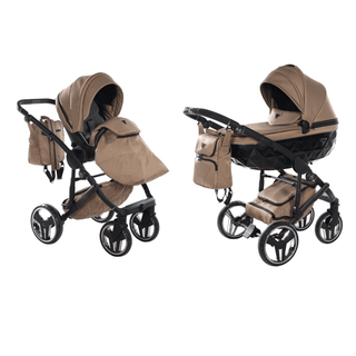Junama core sand — pram & pushchair set, made in Europe | Butterflies Baby UK