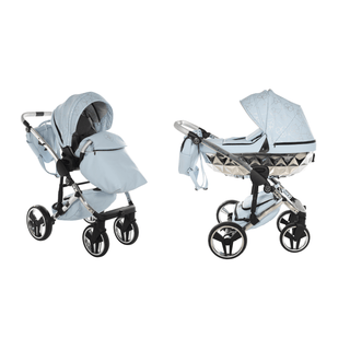 Junama blue — pram & pushchair set, made in Europe | Butterflies Baby UK