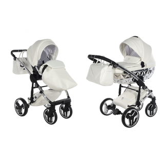 Fluo Individual Mirror White & Silver