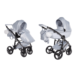 Junama blue — pram & pushchair set, made in Europe | Butterflies Baby UK