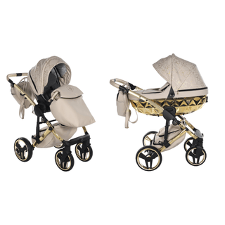 Junama beige — pram & pushchair set, made in Europe | Butterflies Baby UK