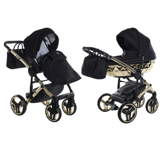 Fluo Individual Mirror Black & Gold