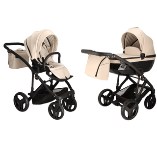Junama beige — pram & pushchair set, made in Europe | Butterflies Baby UK