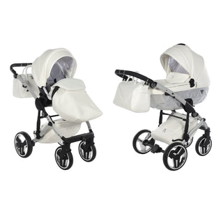 Fluo Individual Satin White & Silver