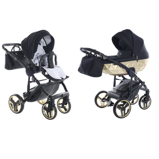 Fluo Individual Satin Black & Gold