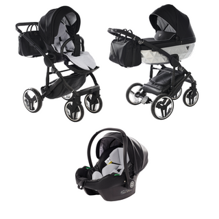 Fluo Individual Satin Black & Silver