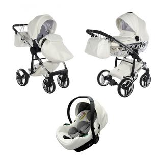 Fluo Individual Mirror White & Silver