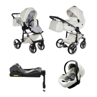 Fluo Individual White & Silver