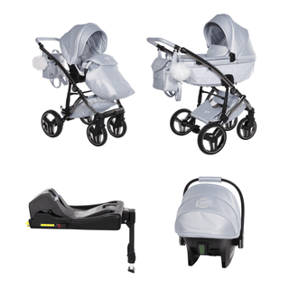 Junama blue — pram & pushchair set, made in Europe | Butterflies Baby UK