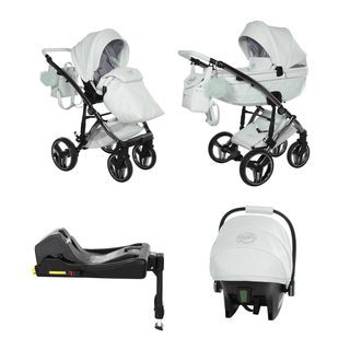 Junama mint — pram & pushchair set, made in Europe | Butterflies Baby UK