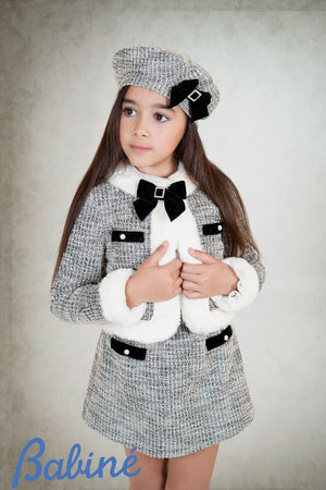 babine branded tweed co ord