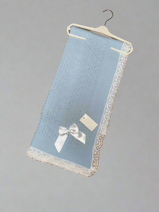 Lace Blanket Blue