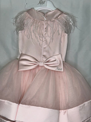 Petit Italia Feather Occasion Dress