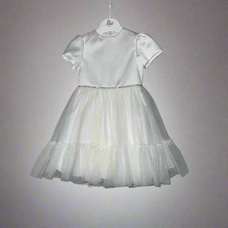 Petit Italia White Occasion Dress