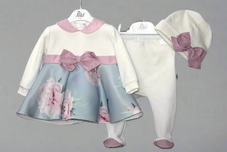 Petit Italia Blue & Rose Pink Layette