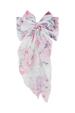 Daga Blush Harmony Clip Bow (image 1) | Butterflies Baby UK