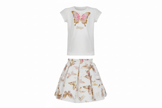 Daga Twinkle Flight Top & Skirt Set (image 1) | Butterflies Baby UK