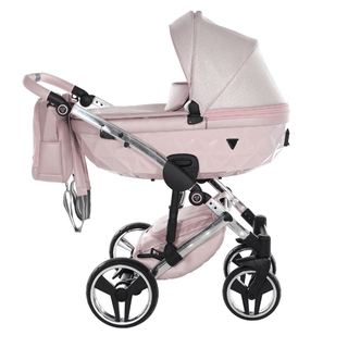 Junama pink — pram & pushchair set, made in Europe | Butterflies Baby UK