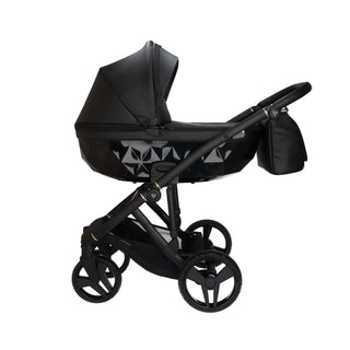 Junama air Black — 2-in-1 travel system, made in Europe | Butterflies Baby UK