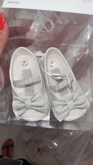 Silver Glitter Dress Set