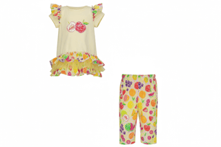 Daga Tutti Fruitti Legging Set (image 1) | Butterflies Baby UK